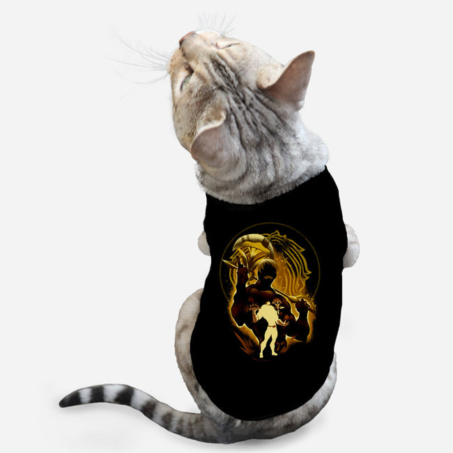 The Lion's Sin Of Pride-cat basic pet tank-hypertwenty