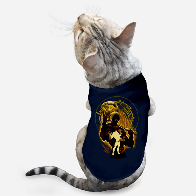 The Lion's Sin Of Pride-cat basic pet tank-hypertwenty