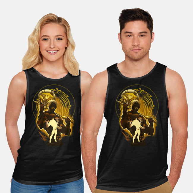 The Lion's Sin Of Pride-unisex basic tank-hypertwenty