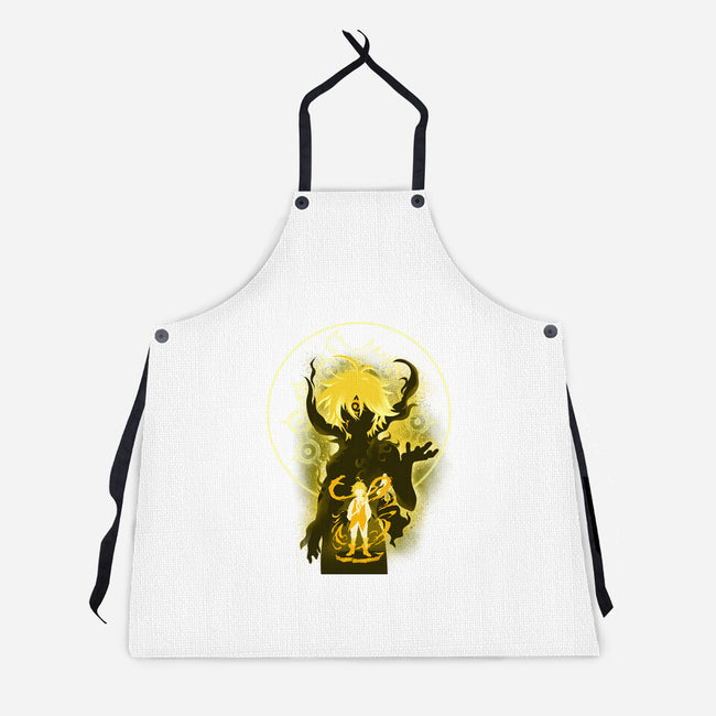 The Dragon's Sin Of Wrath-unisex kitchen apron-hypertwenty