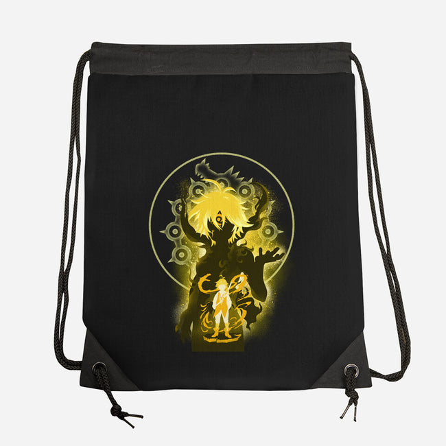 The Dragon's Sin Of Wrath-none drawstring bag-hypertwenty