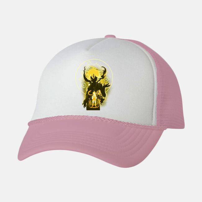 The Dragon's Sin Of Wrath-unisex trucker hat-hypertwenty