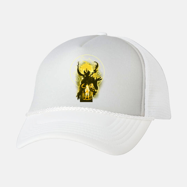 The Dragon's Sin Of Wrath-unisex trucker hat-hypertwenty