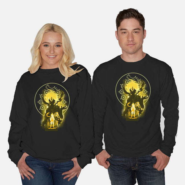 The Dragon's Sin Of Wrath-unisex crew neck sweatshirt-hypertwenty