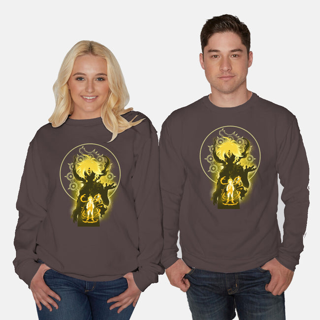 The Dragon's Sin Of Wrath-unisex crew neck sweatshirt-hypertwenty