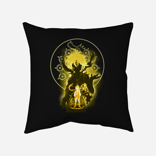 The Dragon's Sin Of Wrath-none removable cover w insert throw pillow-hypertwenty