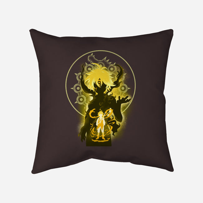 The Dragon's Sin Of Wrath-none removable cover w insert throw pillow-hypertwenty