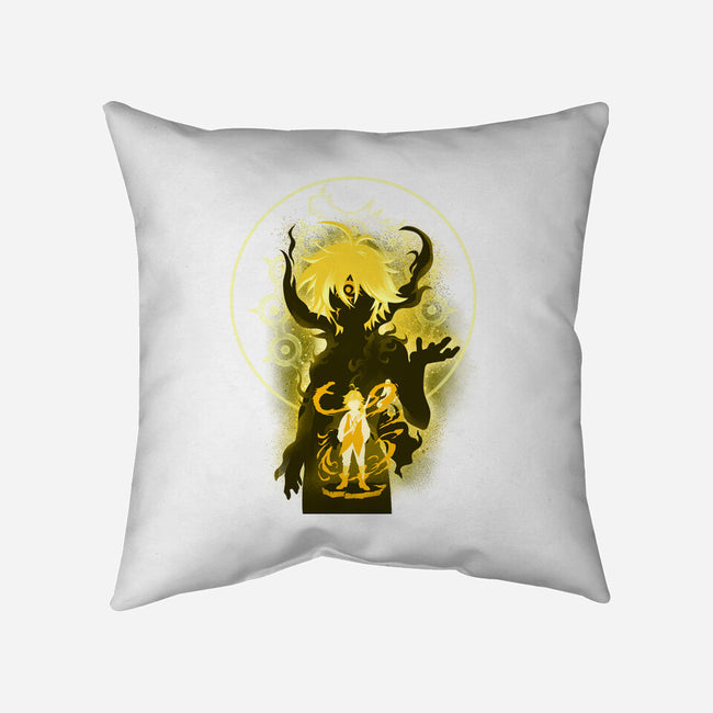 The Dragon's Sin Of Wrath-none removable cover w insert throw pillow-hypertwenty