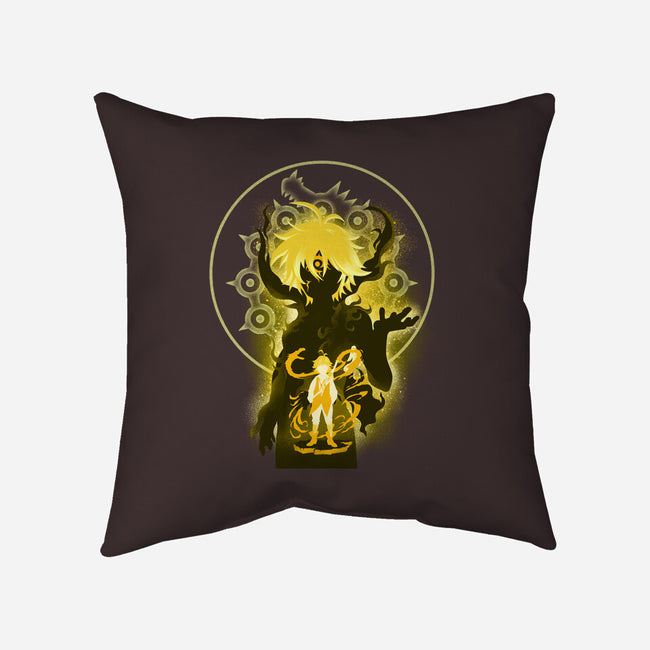 The Dragon's Sin Of Wrath-none removable cover throw pillow-hypertwenty