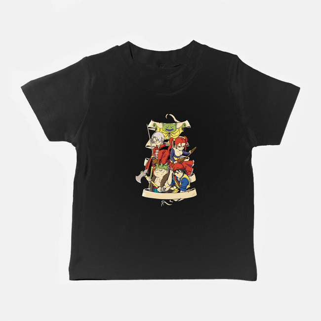 Quest For Dragons-baby basic tee-Bellades