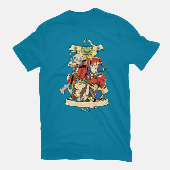 Quest For Dragons-mens premium tee-Bellades