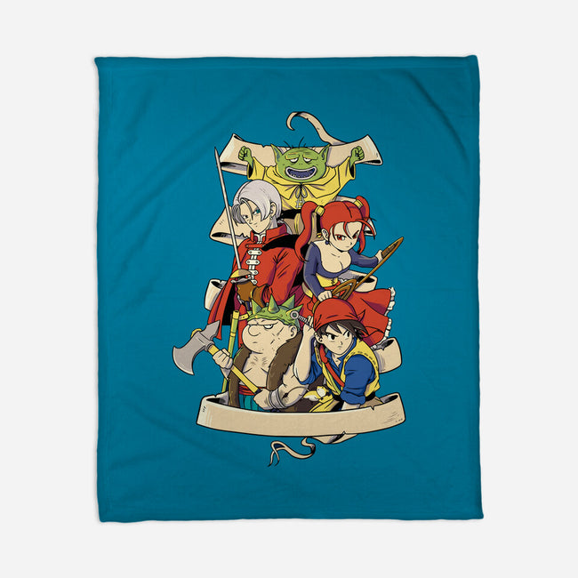 Quest For Dragons-none fleece blanket-Bellades