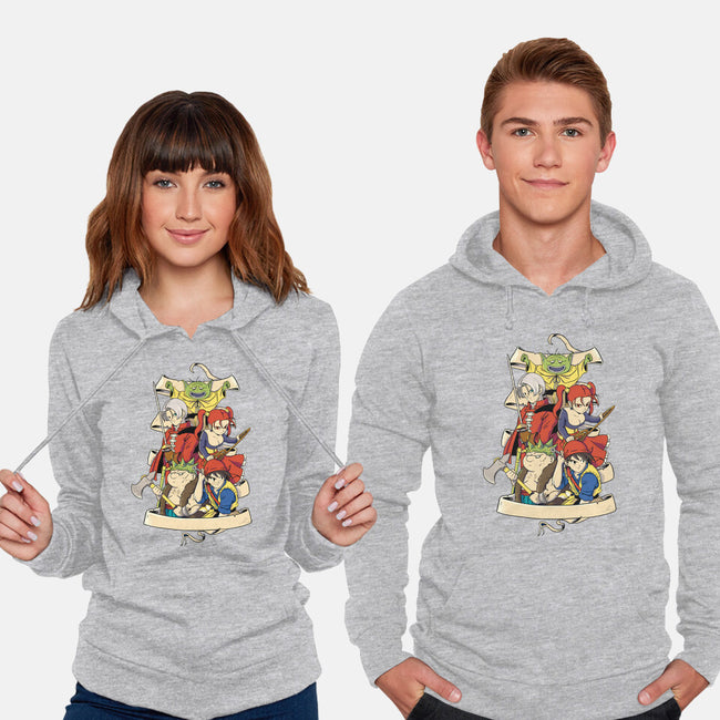 Quest For Dragons-unisex pullover sweatshirt-Bellades