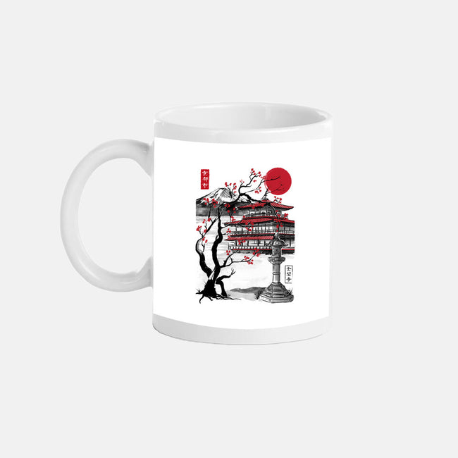 Temple Of The Golden Pavilion-none glossy mug-DrMonekers