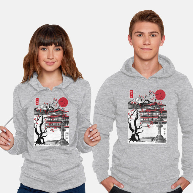 Temple Of The Golden Pavilion-unisex pullover sweatshirt-DrMonekers