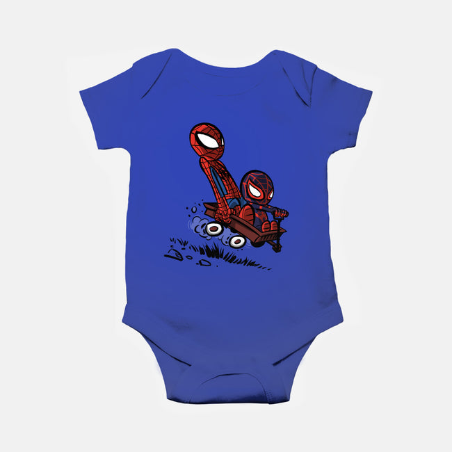 Peter And Miles-baby basic onesie-zascanauta