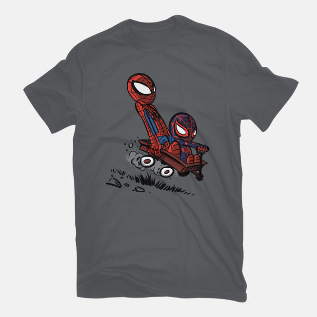 Peter And Miles-womens fitted tee-zascanauta