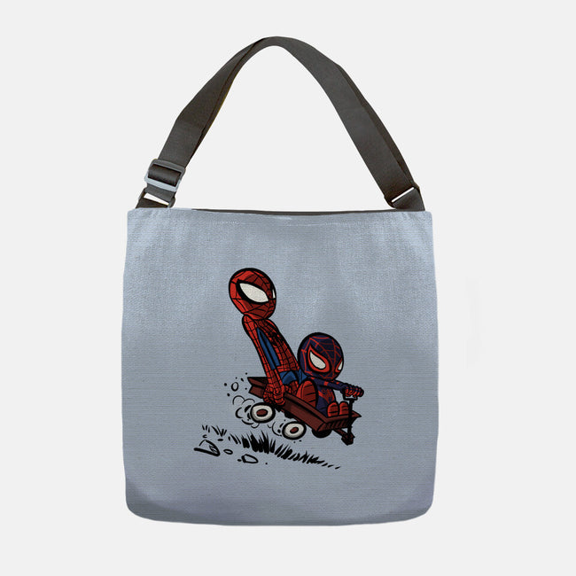 Peter And Miles-none adjustable tote bag-zascanauta
