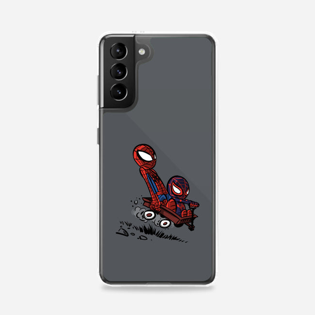 Peter And Miles-samsung snap phone case-zascanauta