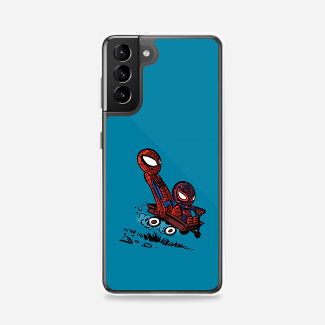 Peter And Miles-samsung snap phone case-zascanauta