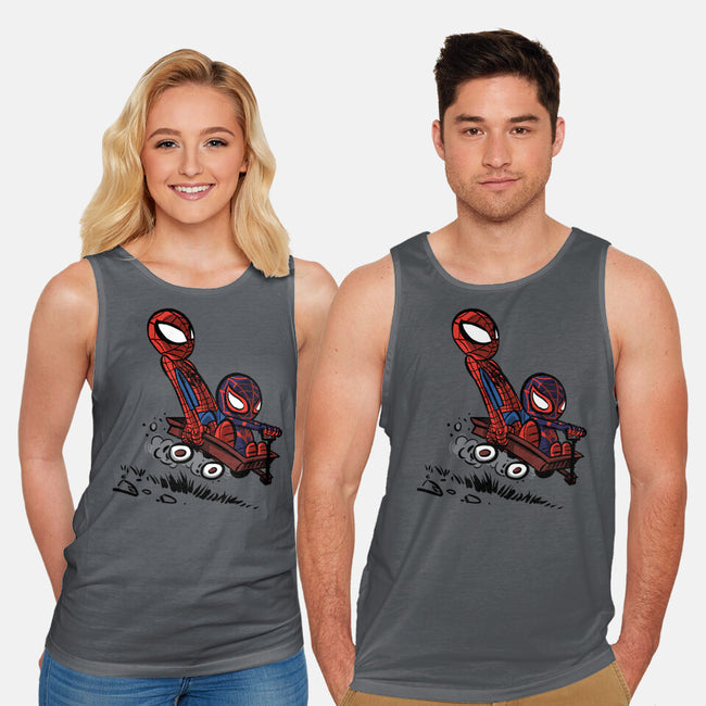 Peter And Miles-unisex basic tank-zascanauta