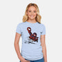 Peter And Miles-womens fitted tee-zascanauta
