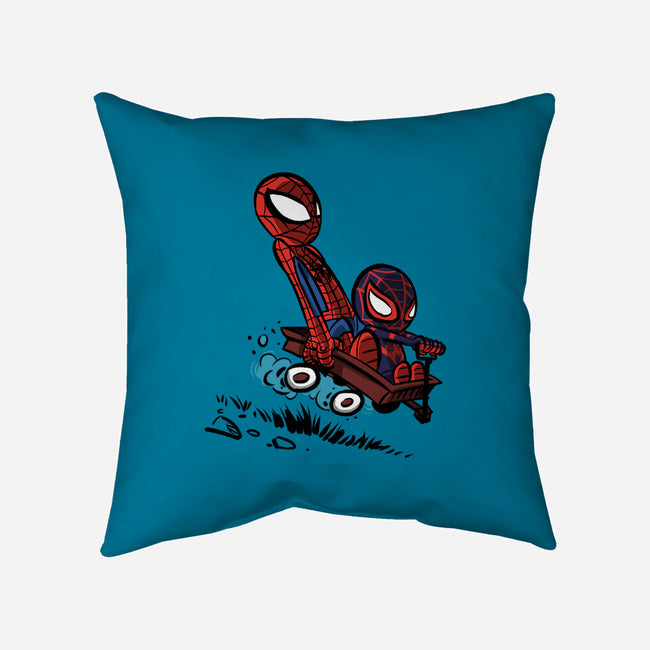 Peter And Miles-none removable cover throw pillow-zascanauta