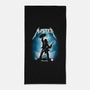 Eddie Metal-none beach towel-Vallina84