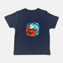 Yin Yang Fire Water Dragons-baby basic tee-Vallina84