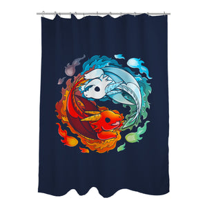 Yin Yang Fire Water Dragons