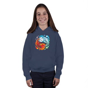 Yin Yang Fire Water Dragons