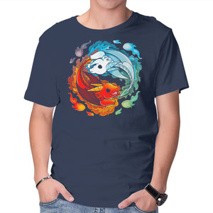 Yin Yang Fire Water Dragons