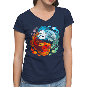 Yin Yang Fire Water Dragons