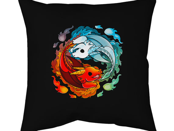 Yin Yang Fire Water Dragons