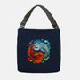 Yin Yang Fire Water Dragons-none adjustable tote bag-Vallina84