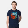 Yin Yang Fire Water Dragons-mens premium tee-Vallina84