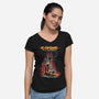 The Defender-womens v-neck tee-zascanauta