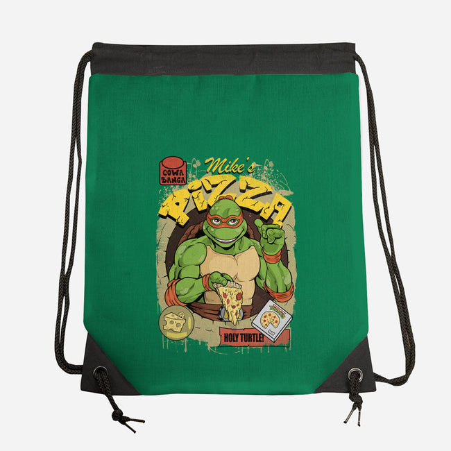 Mike's Pizza-none drawstring bag-Nihon Bunka