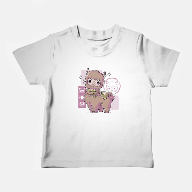Cute Alpaca-baby basic tee-xMorfina