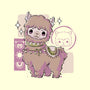 Cute Alpaca-none glossy sticker-xMorfina