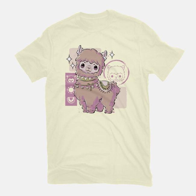 Cute Alpaca-mens basic tee-xMorfina