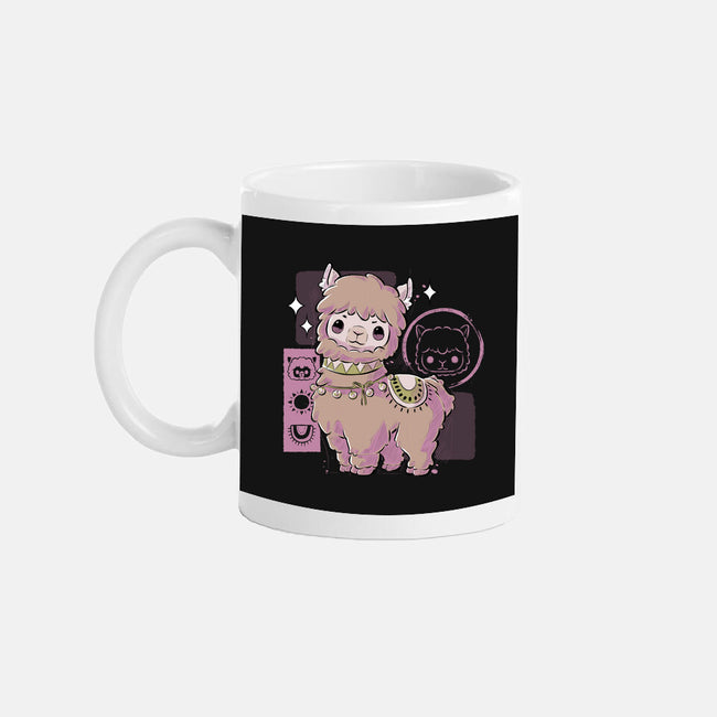 Cute Alpaca-none glossy mug-xMorfina