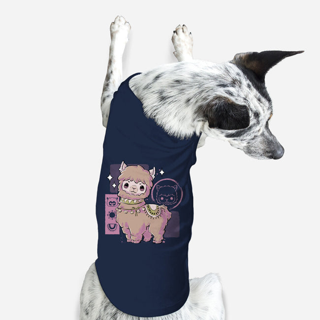 Cute Alpaca-dog basic pet tank-xMorfina