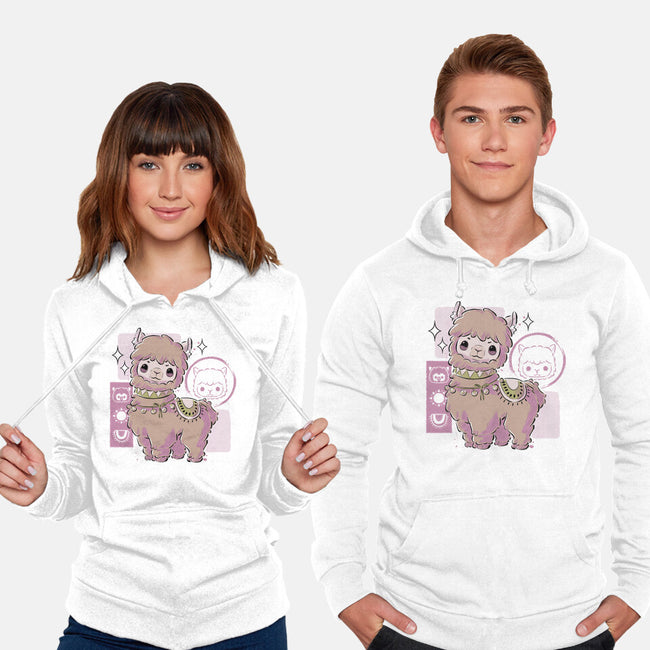 Cute Alpaca-unisex pullover sweatshirt-xMorfina