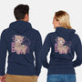 Cute Alpaca-unisex zip-up sweatshirt-xMorfina