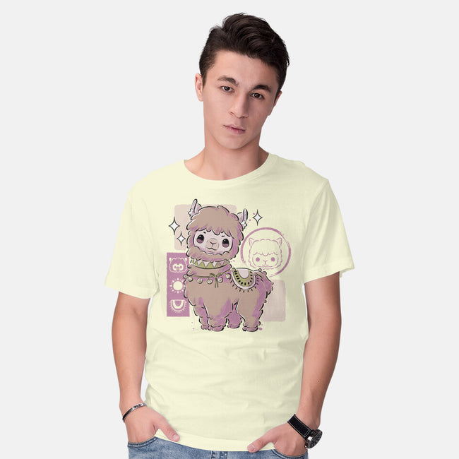 Cute Alpaca-mens basic tee-xMorfina