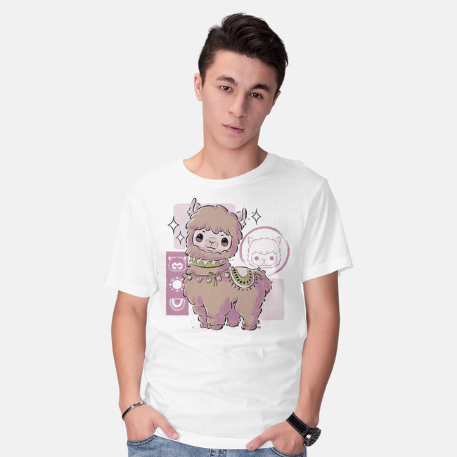Cute Alpaca-mens basic tee-xMorfina