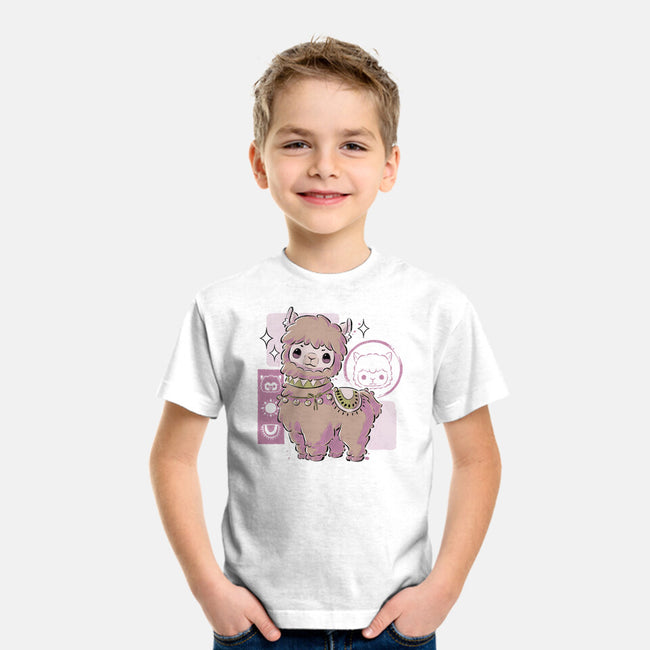 Cute Alpaca-youth basic tee-xMorfina