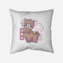 Cute Alpaca-none removable cover throw pillow-xMorfina