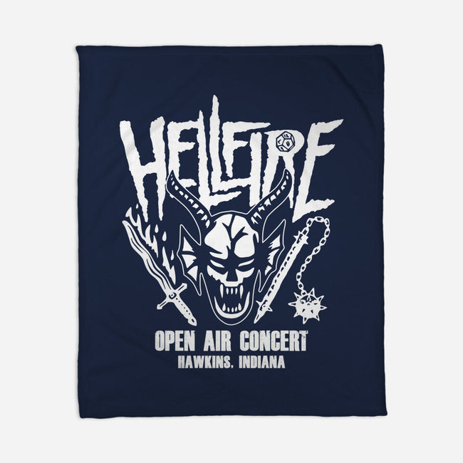 Hellfire Fest-none fleece blanket-Boggs Nicolas